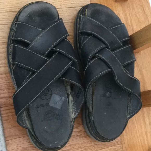 ULTRA RARE! Dr. Martens MIE Criss-Cross Vintage Chunky Slides US 8 UK 7 CQN 41 - Picture 6 of 8